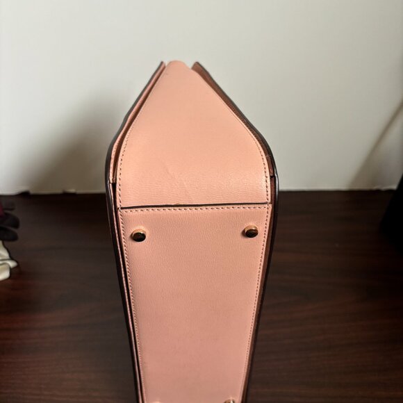 KATE SPADE Connie Medium Pink Triple Gusset Bag Satchel/Crossbody with Wallet - Picture 12 of 16